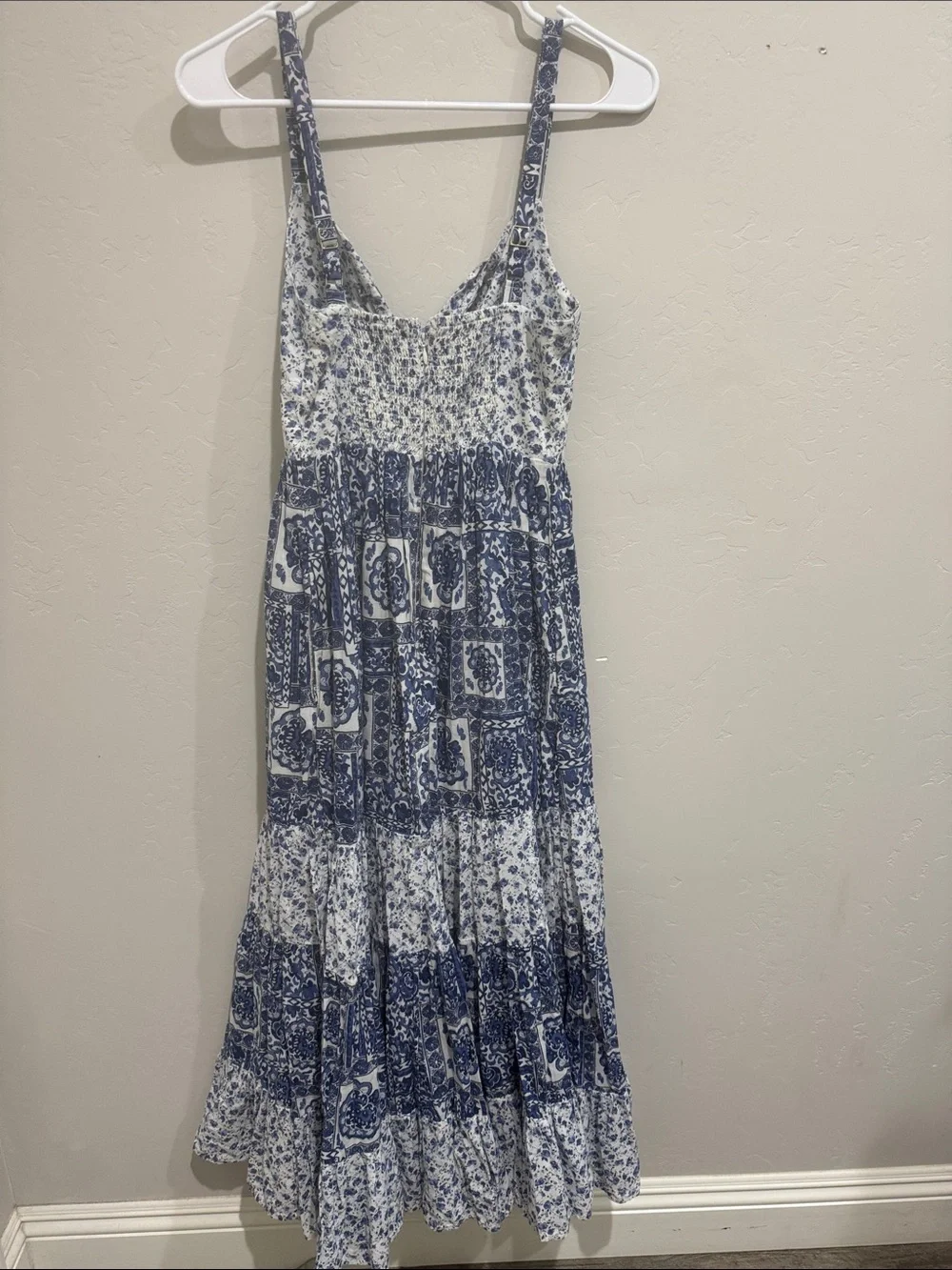 Abercrombie & Fitch Floral Tiered Maxi Dress